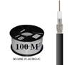 CABLE COAXIAL Ø 6,7 mm,17 PATC, classe A,  NOIR  WISI