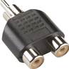 ADAPTATEUR 1 RCA Mâle / 2 RCA Femelle  ERARD CONNECT