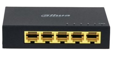 SWITCH 5 PORTS GIGABIT 10/1000 Mbps NON POE DAHUA