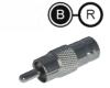 RACCORD BNC FEMELLE  / RCA MALE ELBAC