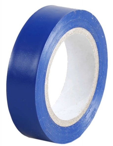 RUBAN ISOLANT BLEU 15 mm x 10 mètres  EUR'OHM