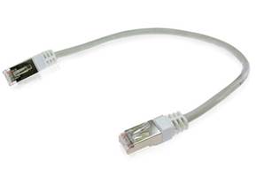 CORDON RJ45 GRIS  CAT6 F/UTP 100 OHMS PVC  Cuivre MALE 0,5M CAHORS